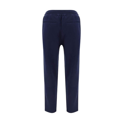 Brunello Cucinelli Blue Cotton Joggers (Workout Pants)