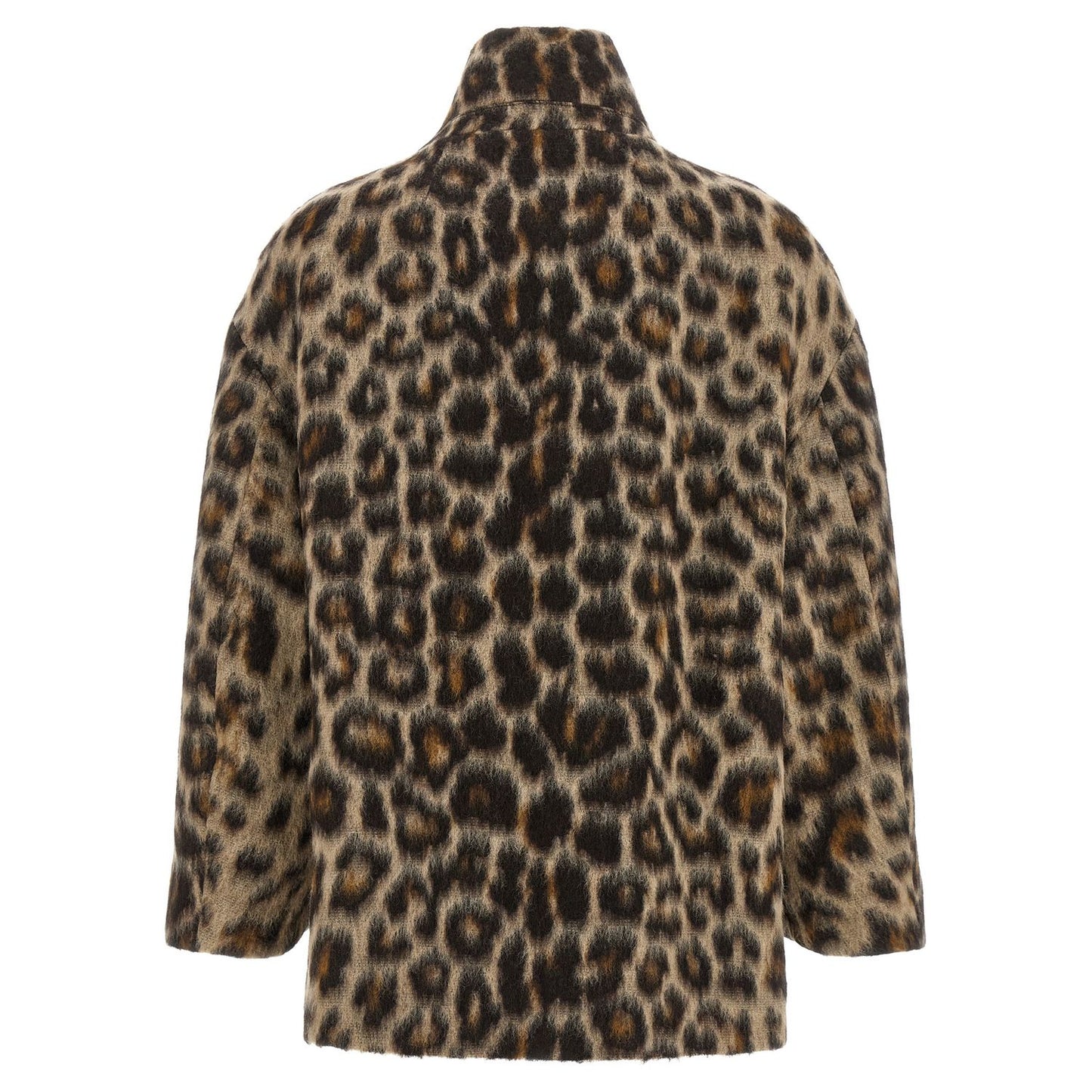 Alberto Biani Beige Wool Coat
