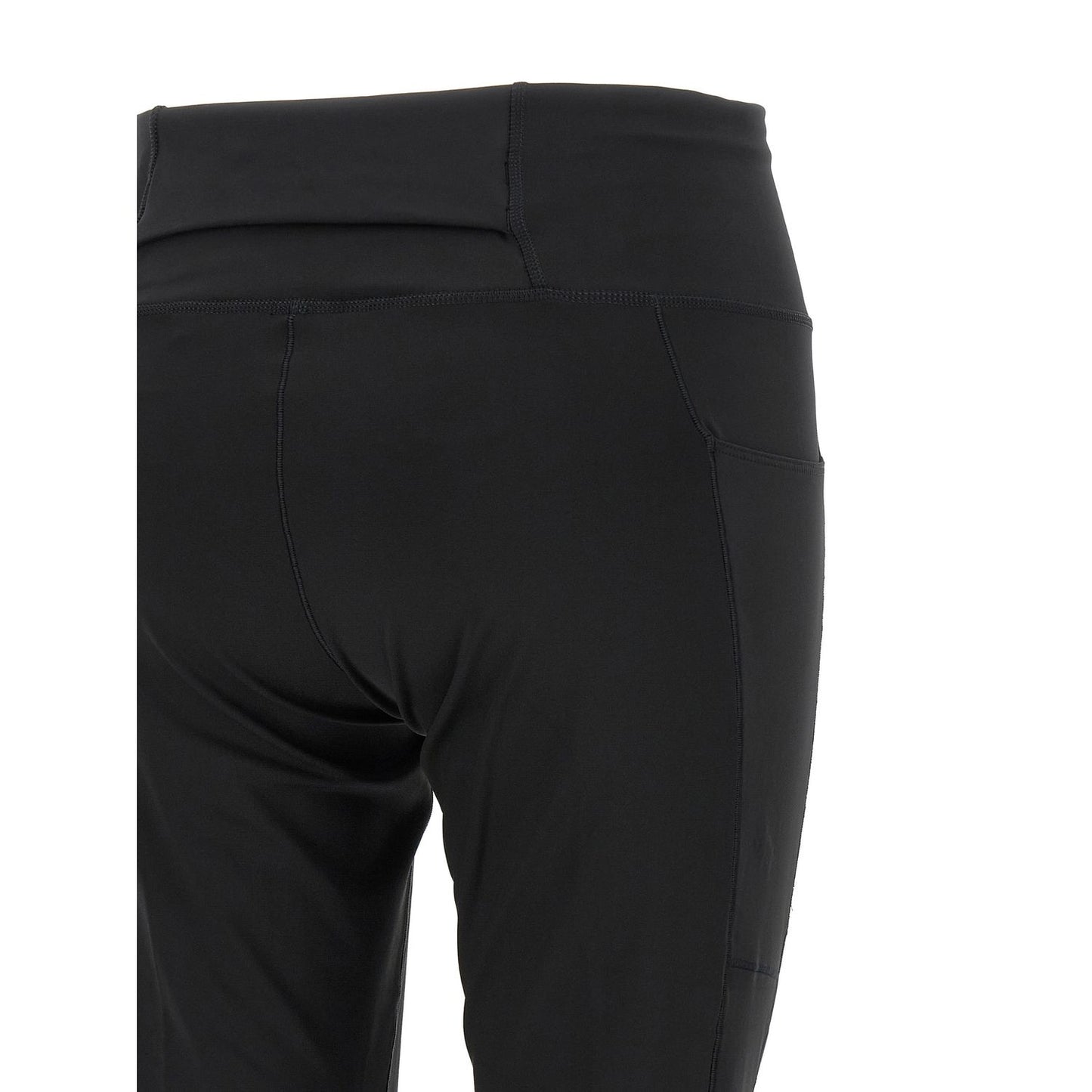 Y-3 Black Recycled Polyester Leggings