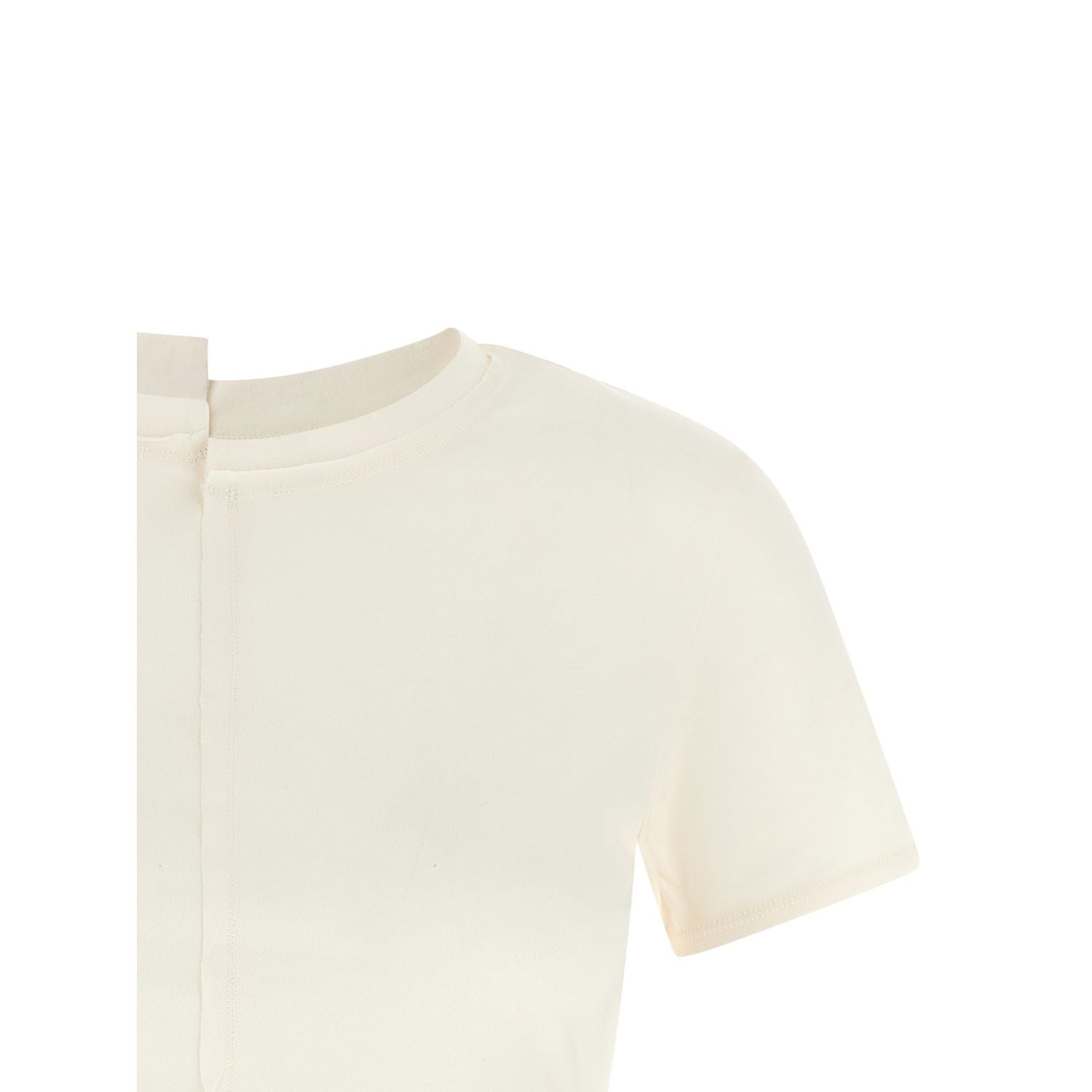 Y-3 White Cotton T-Shirt