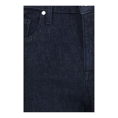 Jacob Cohen Blue Polyester Cropped Jeans