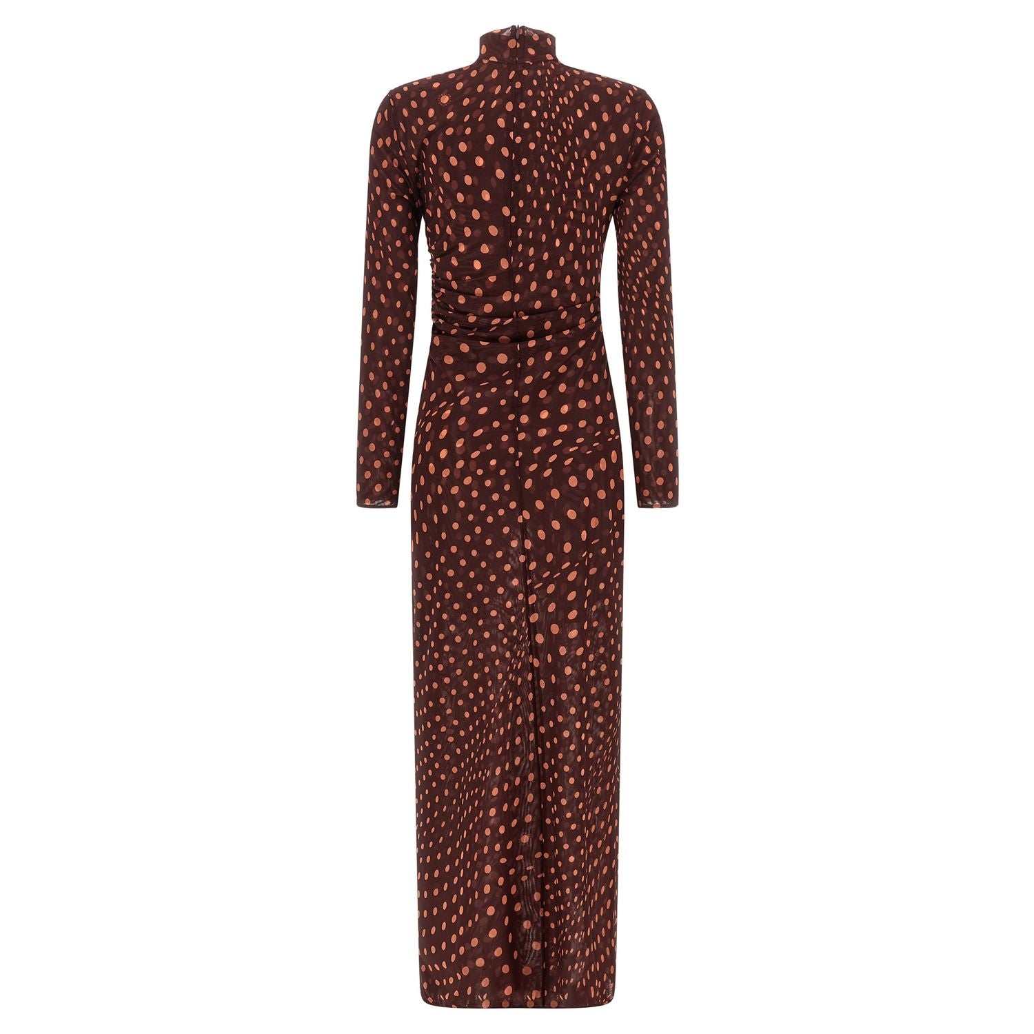Stella McCartney Bordeaux Polyamide Long Dress