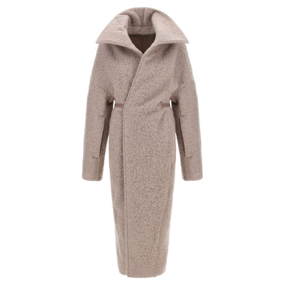 Rick Owens Multicolor Marabou Coat