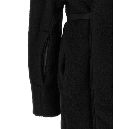 Rick Owens Black Marabou Coat