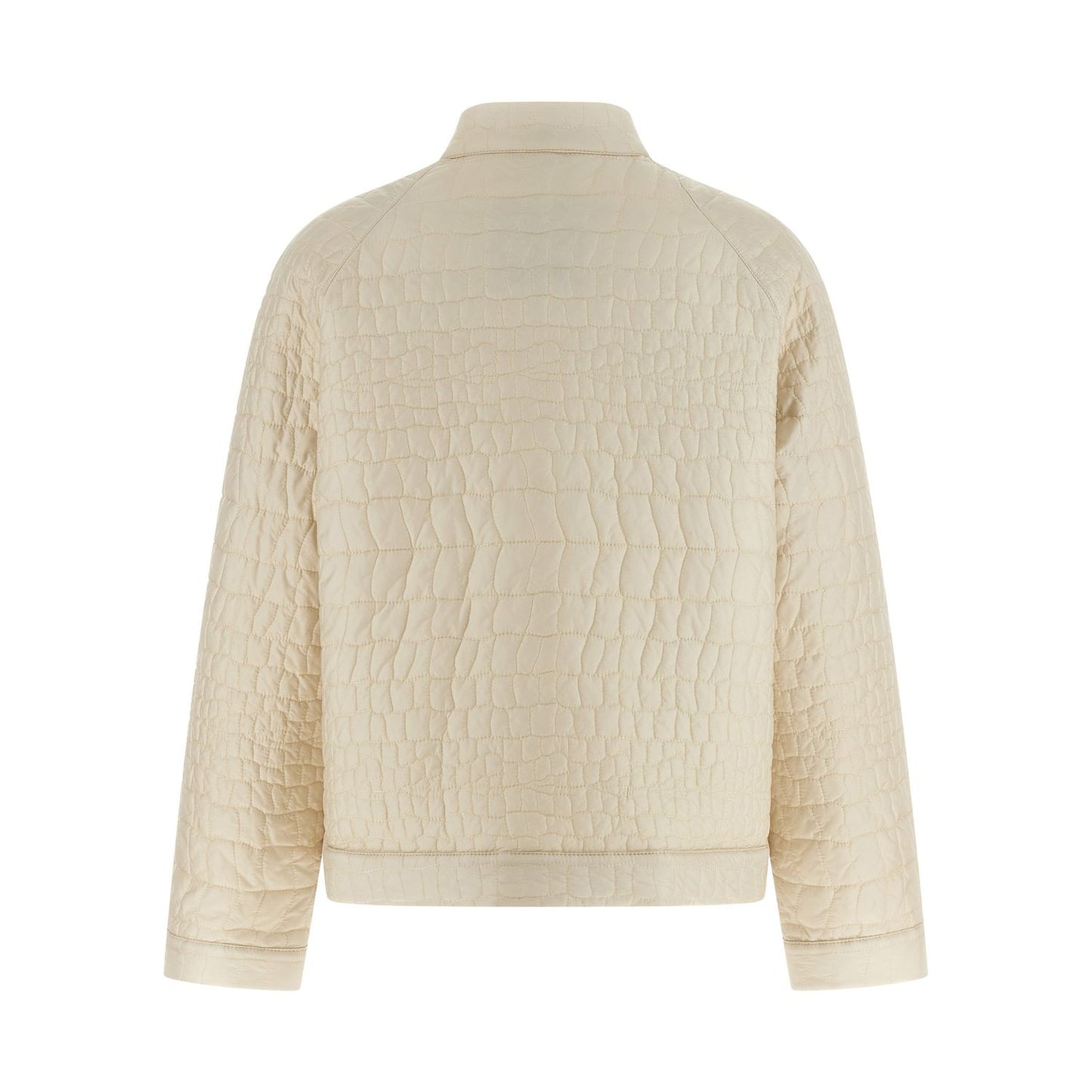 Moncler Beige Polyamide Full-Length Jacket