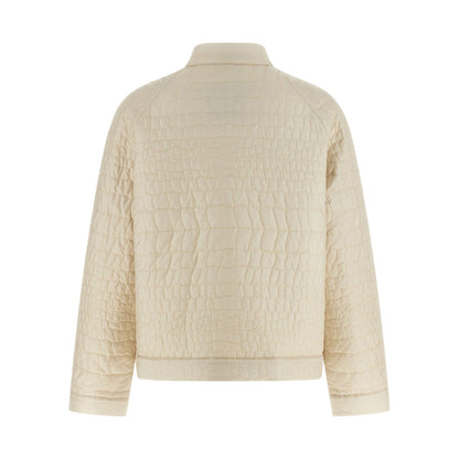 Moncler Beige Polyamide Full-Length Jacket
