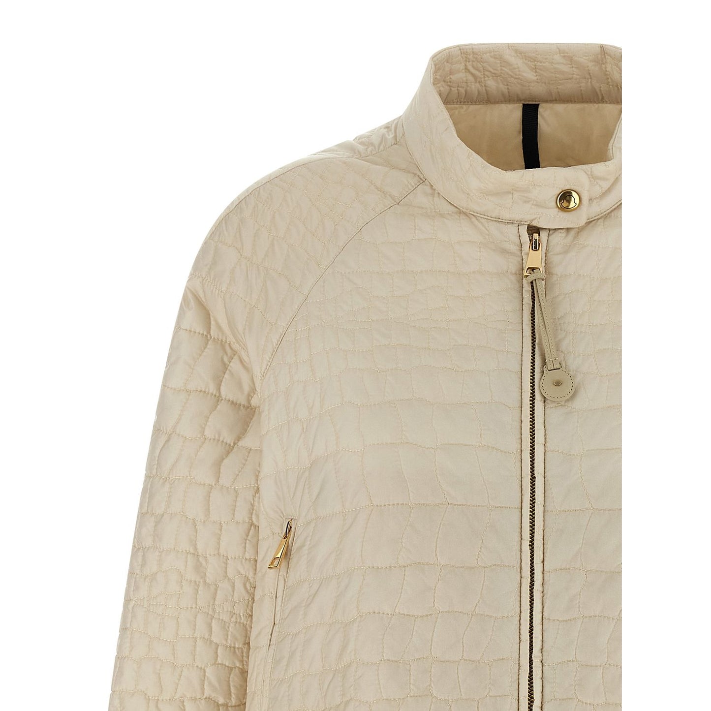 Moncler Beige Polyamide Full-Length Jacket