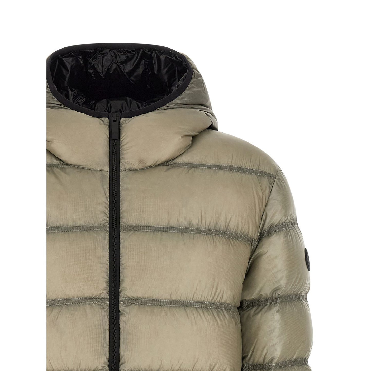 Moncler Beige Polyamide Full-Length Jacket