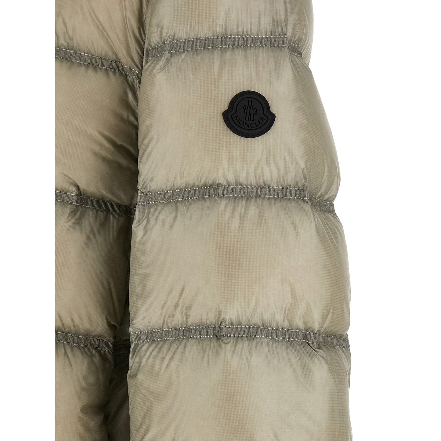 Moncler Beige Polyamide Full-Length Jacket
