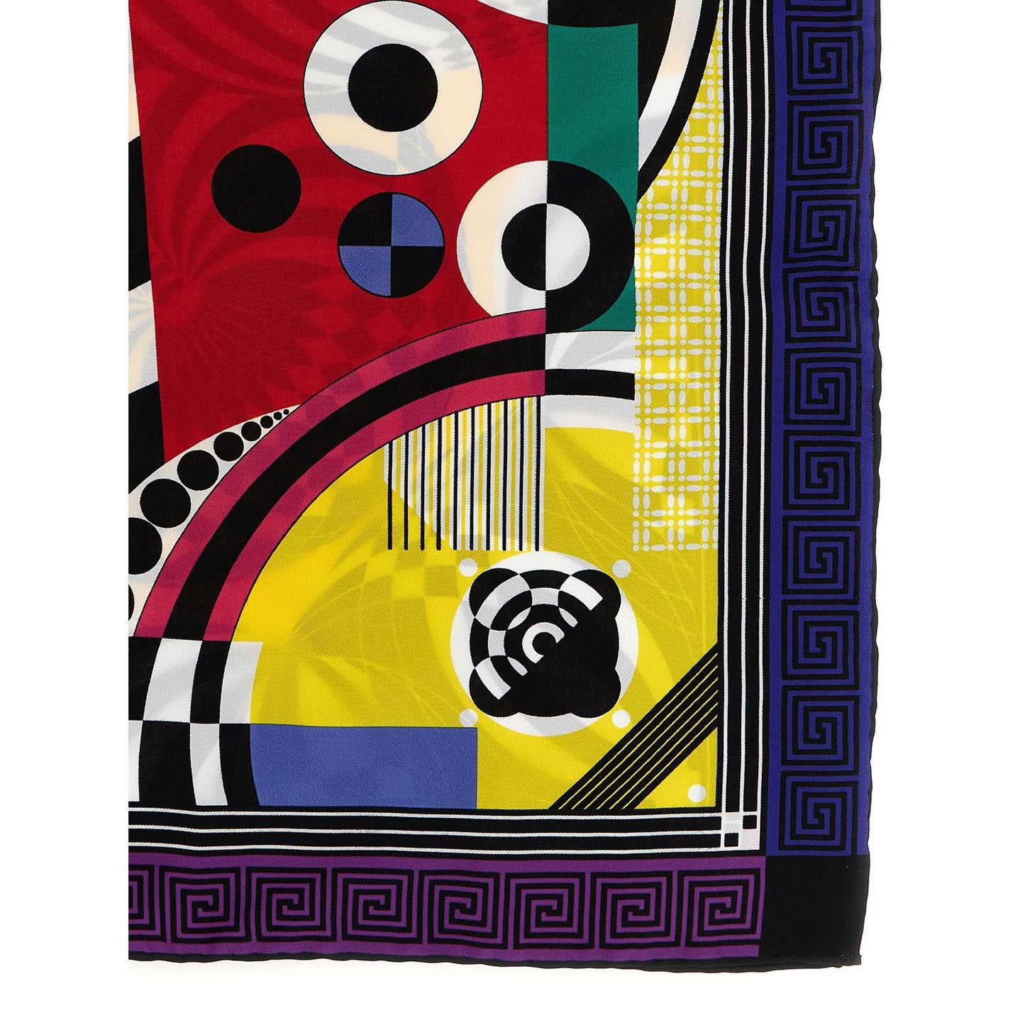 Versace Multicolor Silk Foulard
