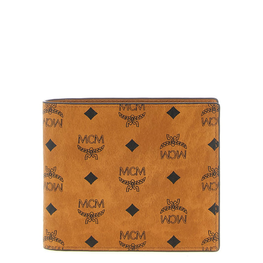 MCM Brown Polyethylene Wallet