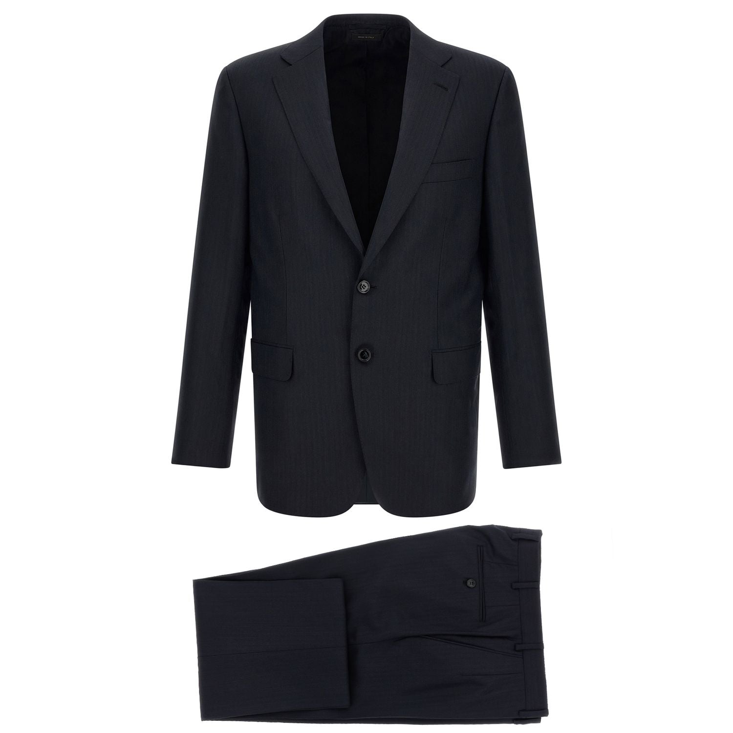 Brioni Blue Wool Two-Piece Suit