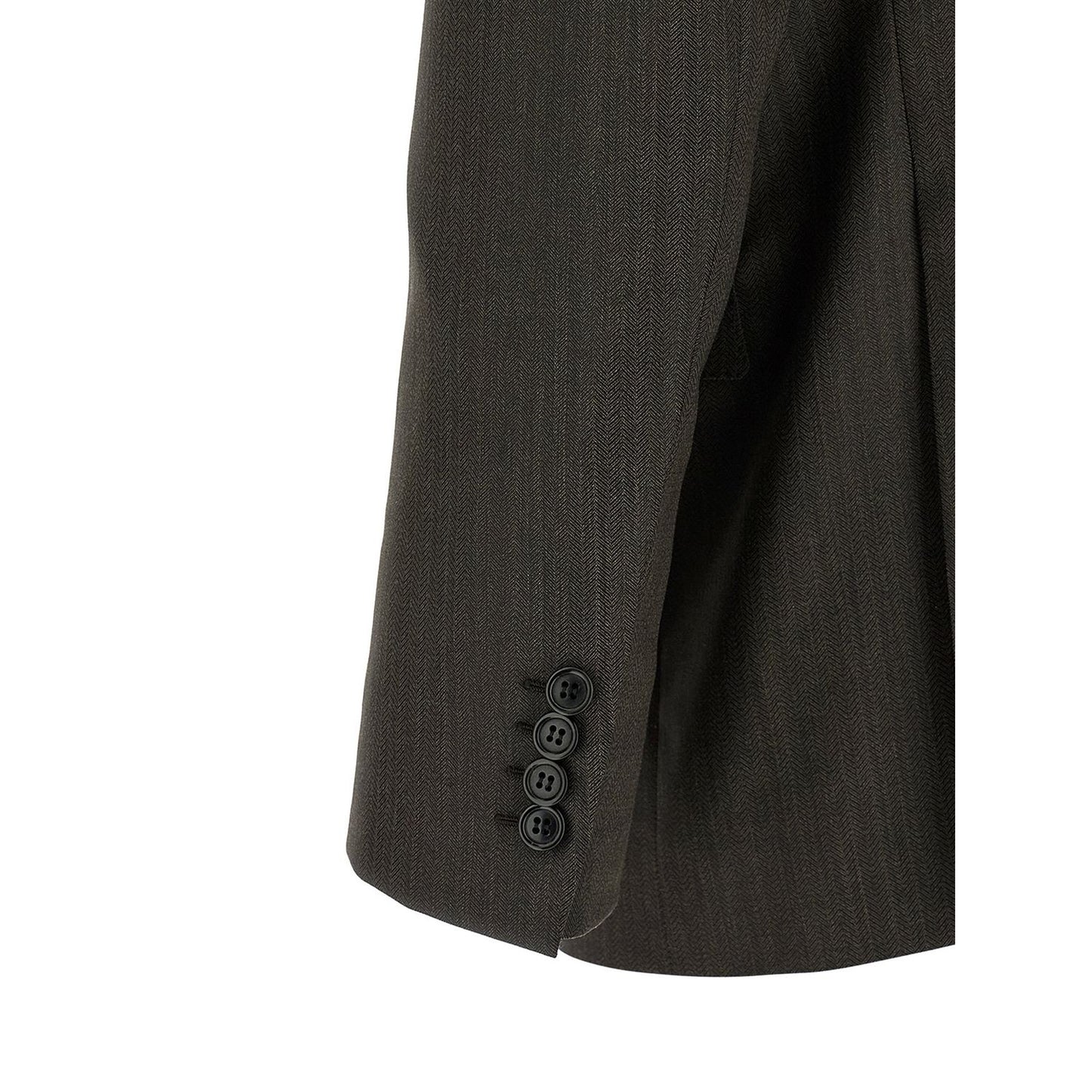 Brioni Brown Wool Two-Piece Suit