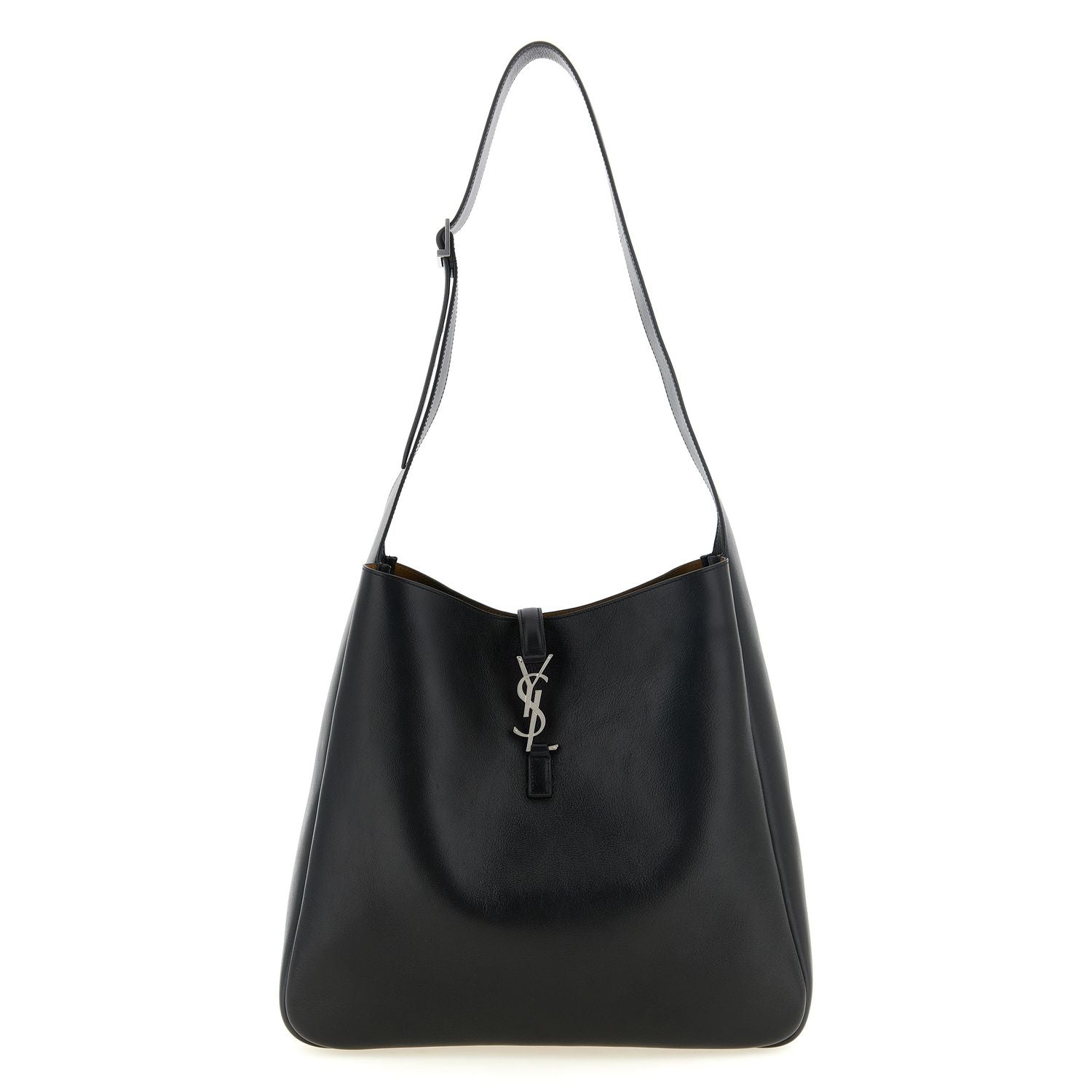Saint Laurent Black Calfskin Shoulder Bag