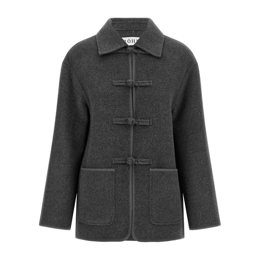 Rohe Gray Wool Coat
