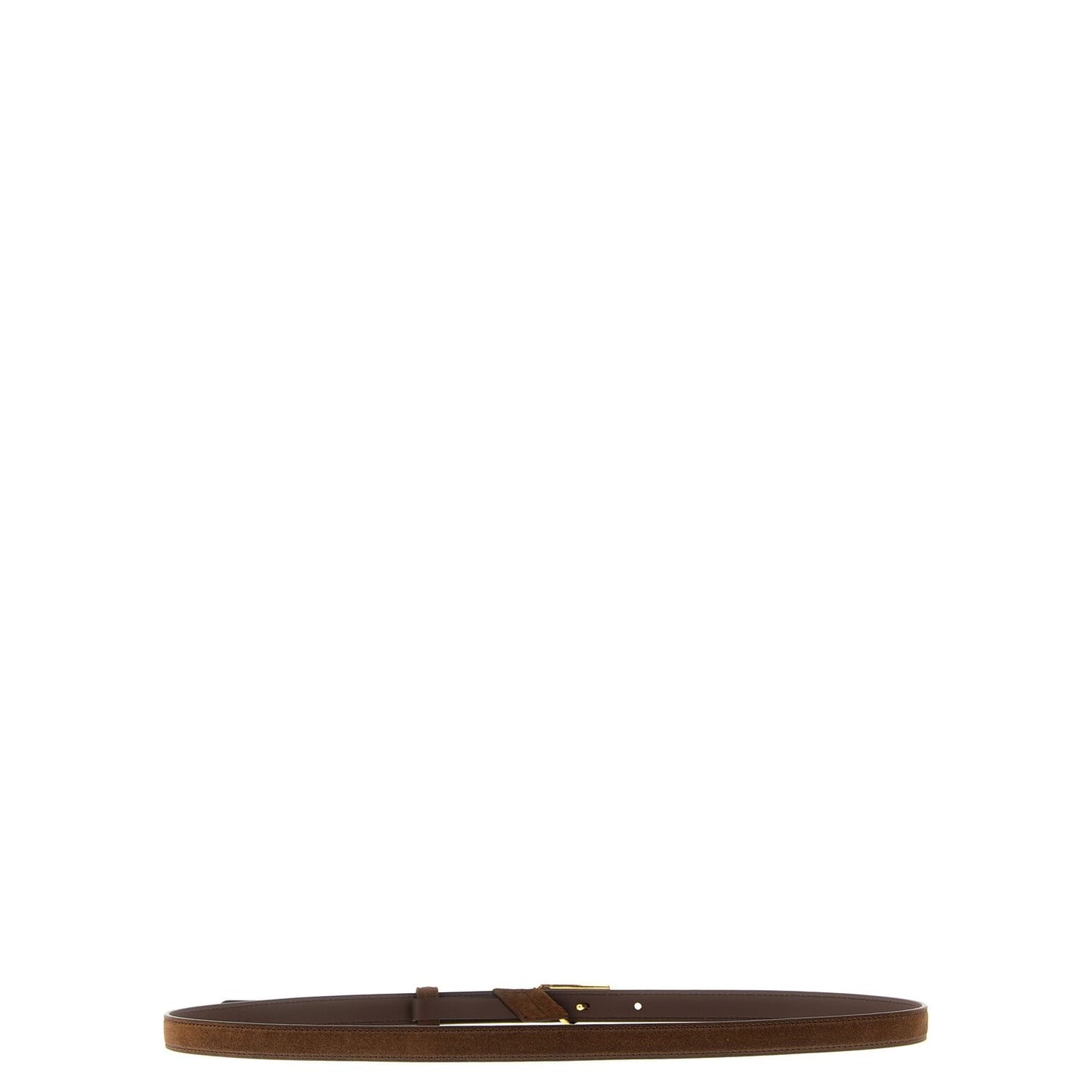 Prada Brown Calfskin Regular Belt