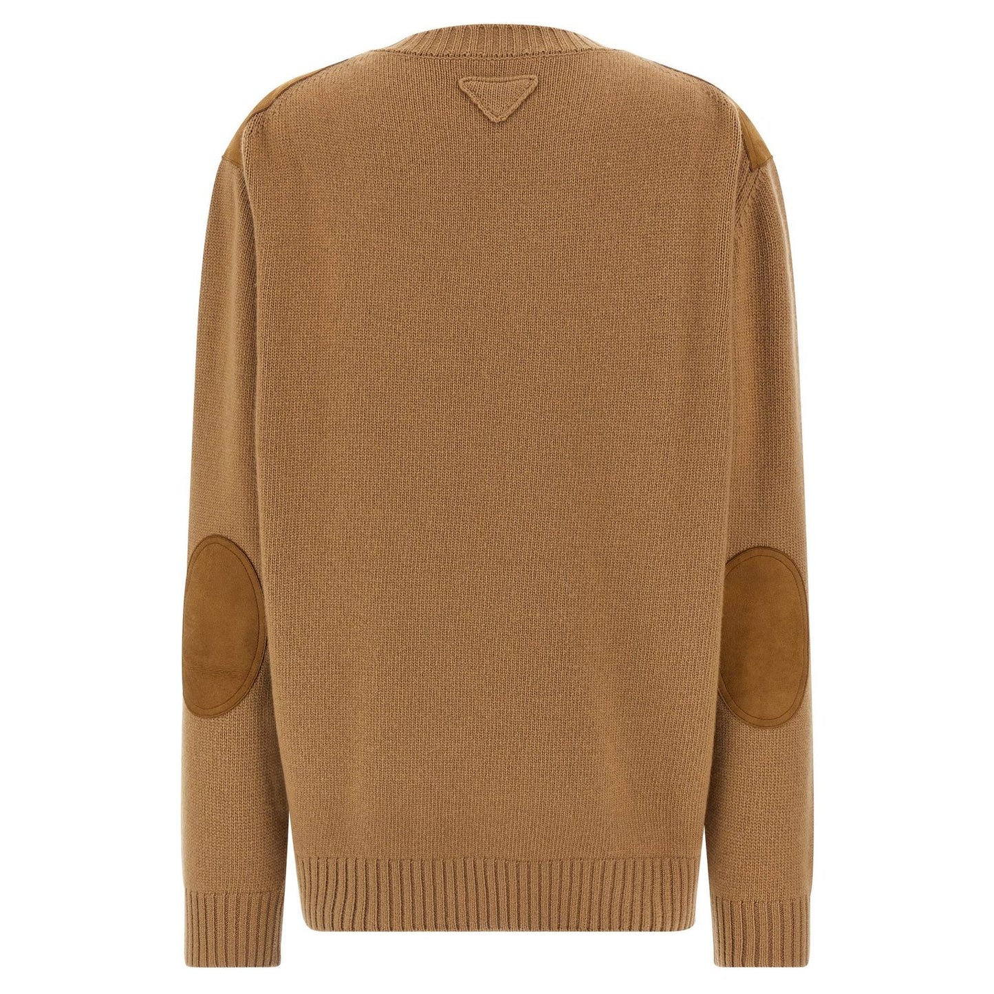 Prada Brown Virgin Wool Cardigan