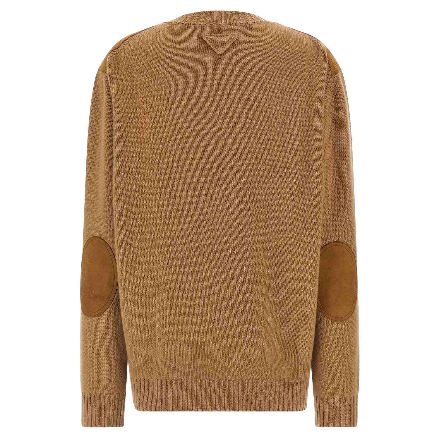 Prada Brown Virgin Wool Cardigan