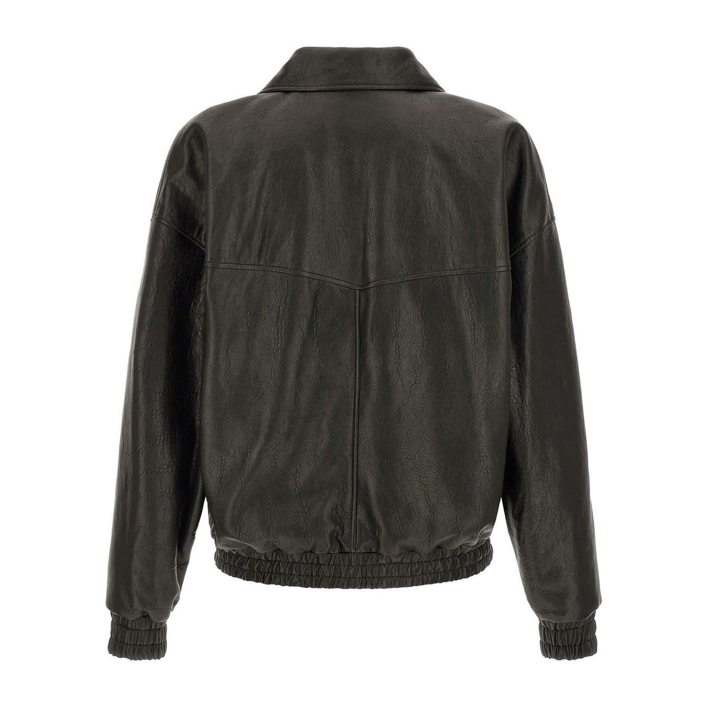 Saint Laurent Black Lamb Leather Leather Jacket