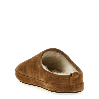 Balenciaga Brown Calfskin Mules
