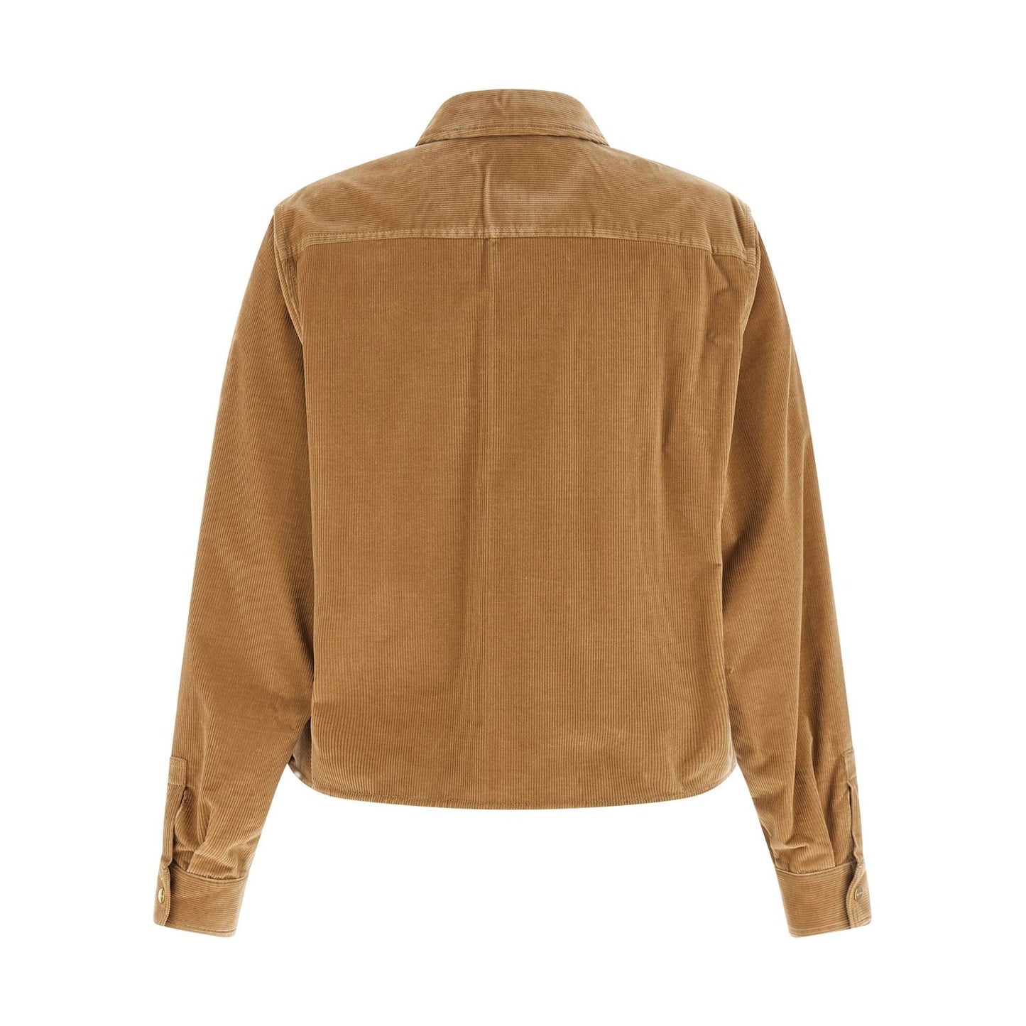 Max Mara Beige Cotton Denim Jacket