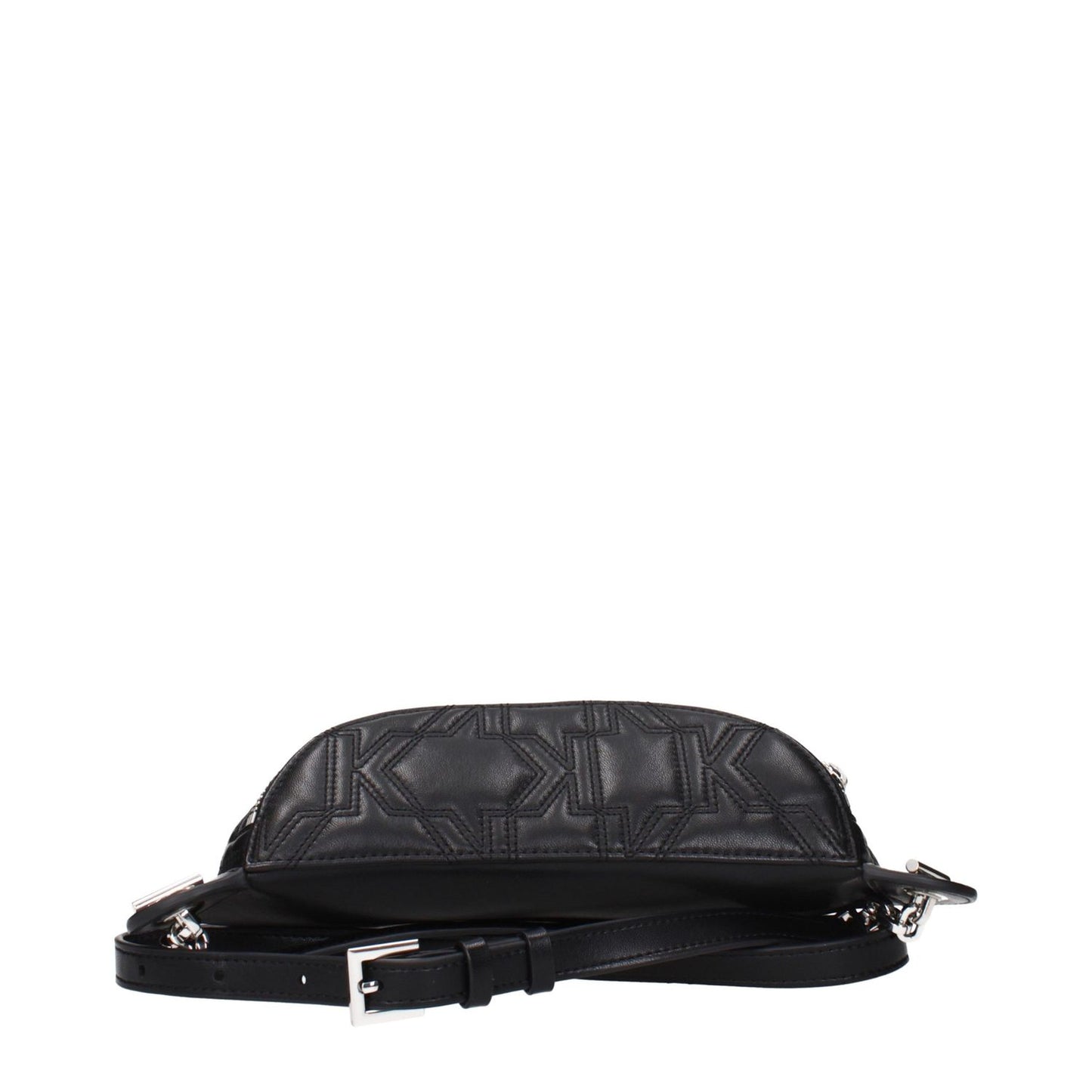 Karl Lagerfeld Black Leather Backpack
