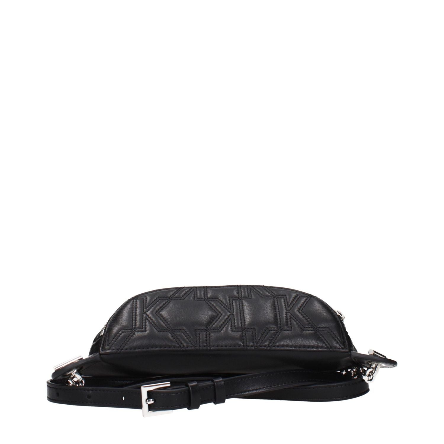 Karl Lagerfeld Black Leather Backpack
