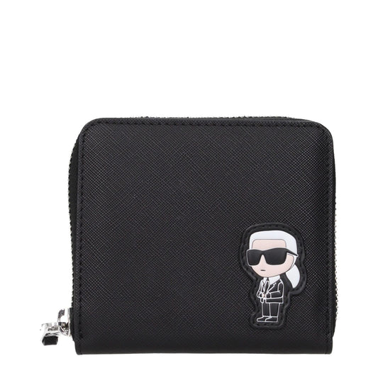 Karl Lagerfeld Black Polyethylene Wallet