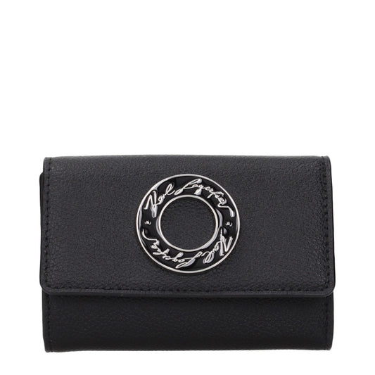 Karl Lagerfeld Black Polyester Wallet
