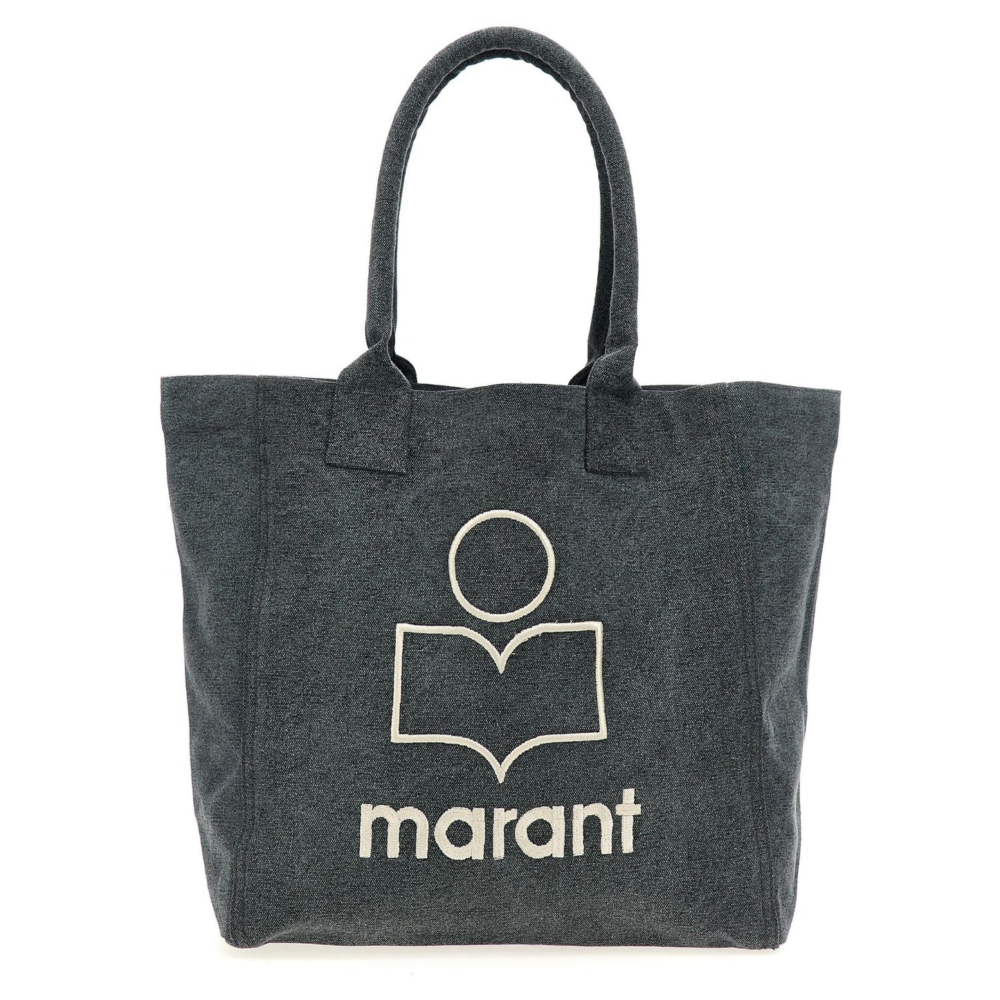 Isabel Marant Black Cotton Tote Bag