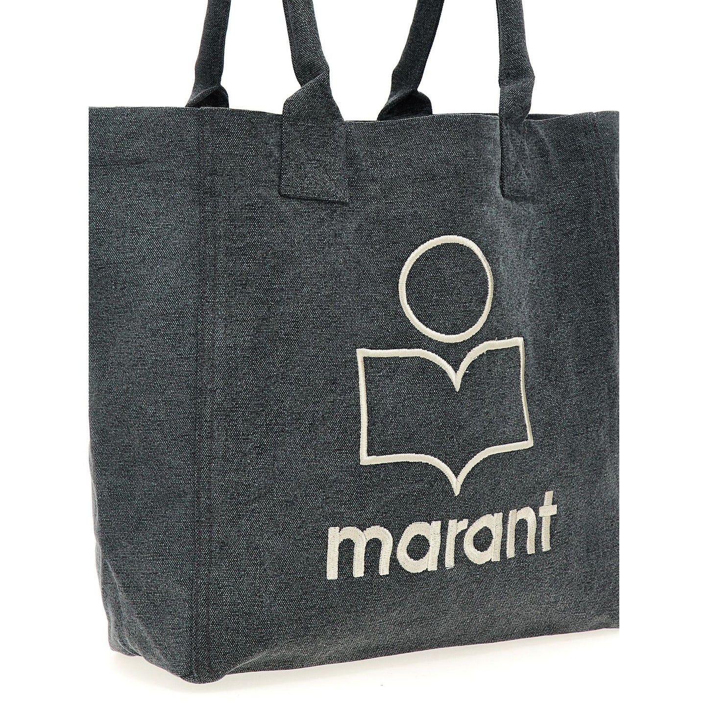 Isabel Marant Black Cotton Tote Bag
