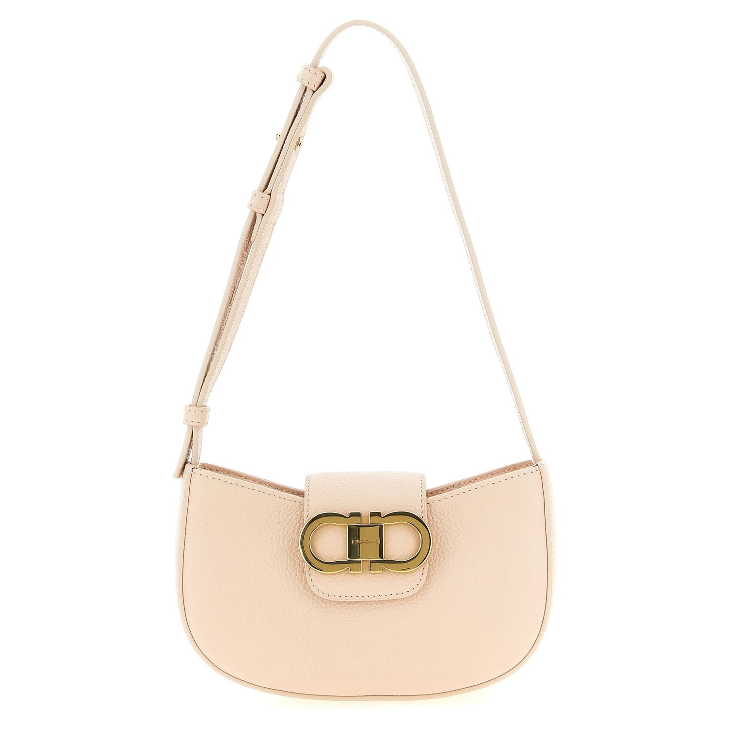 Ferragamo Multicolor Calfskin Shoulder Bag