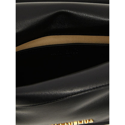 Jacquemus Black Lamb Leather Clutch Bag