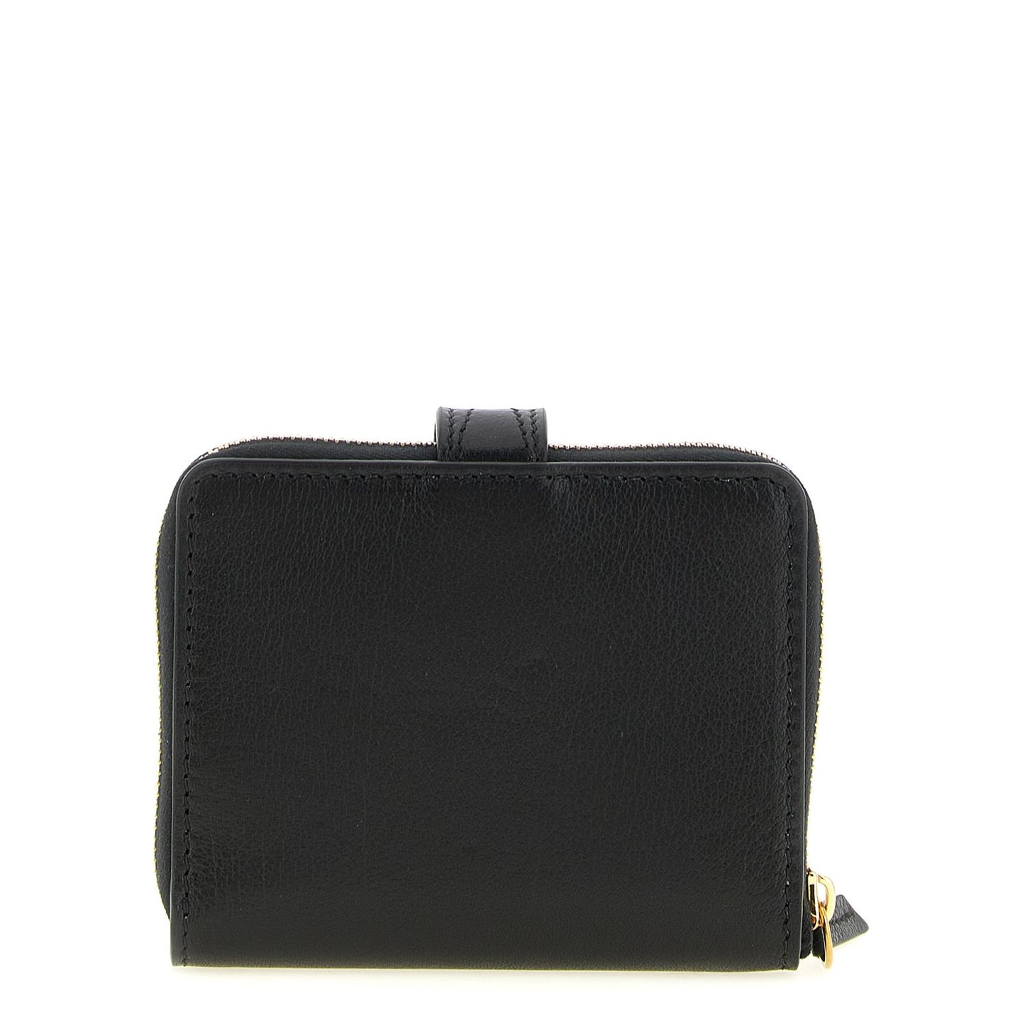 Chloé Black Buffalo Leather Cardholder