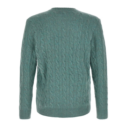 Polo Ralph Lauren Bicolor Wool Cardigan