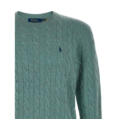 Polo Ralph Lauren Bicolor Wool Cardigan