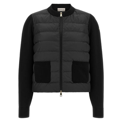 Moncler Black Polyester Cardigan