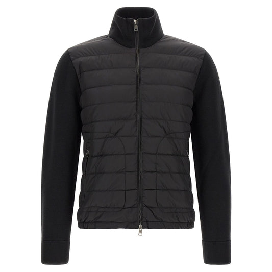 Moncler Black Polyamide Cardigan