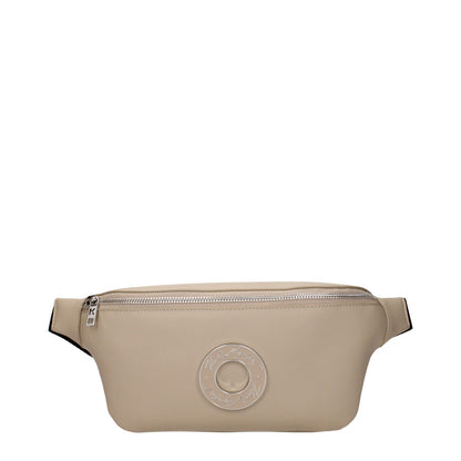 Karl Lagerfeld Beige Leather Backpack
