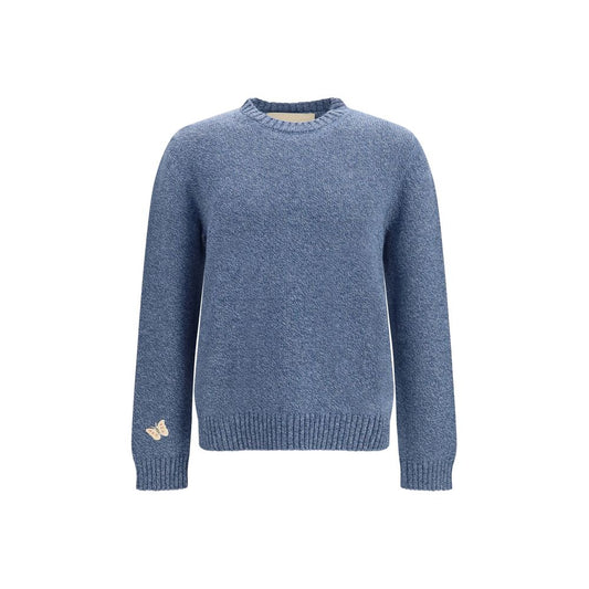Valentino Garavani Blue Wool Oves Aries Sweatshirt
