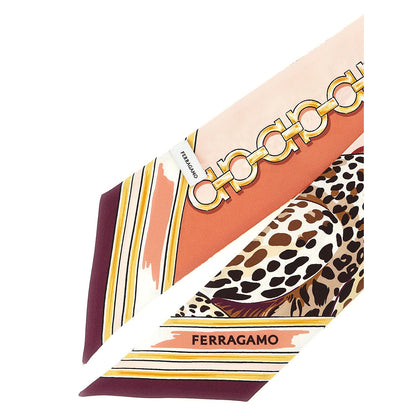 Ferragamo Multicolor Silk Foulard