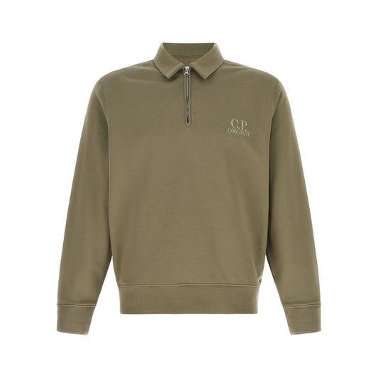 C.P. Company Gray Cotton Sweatshirt