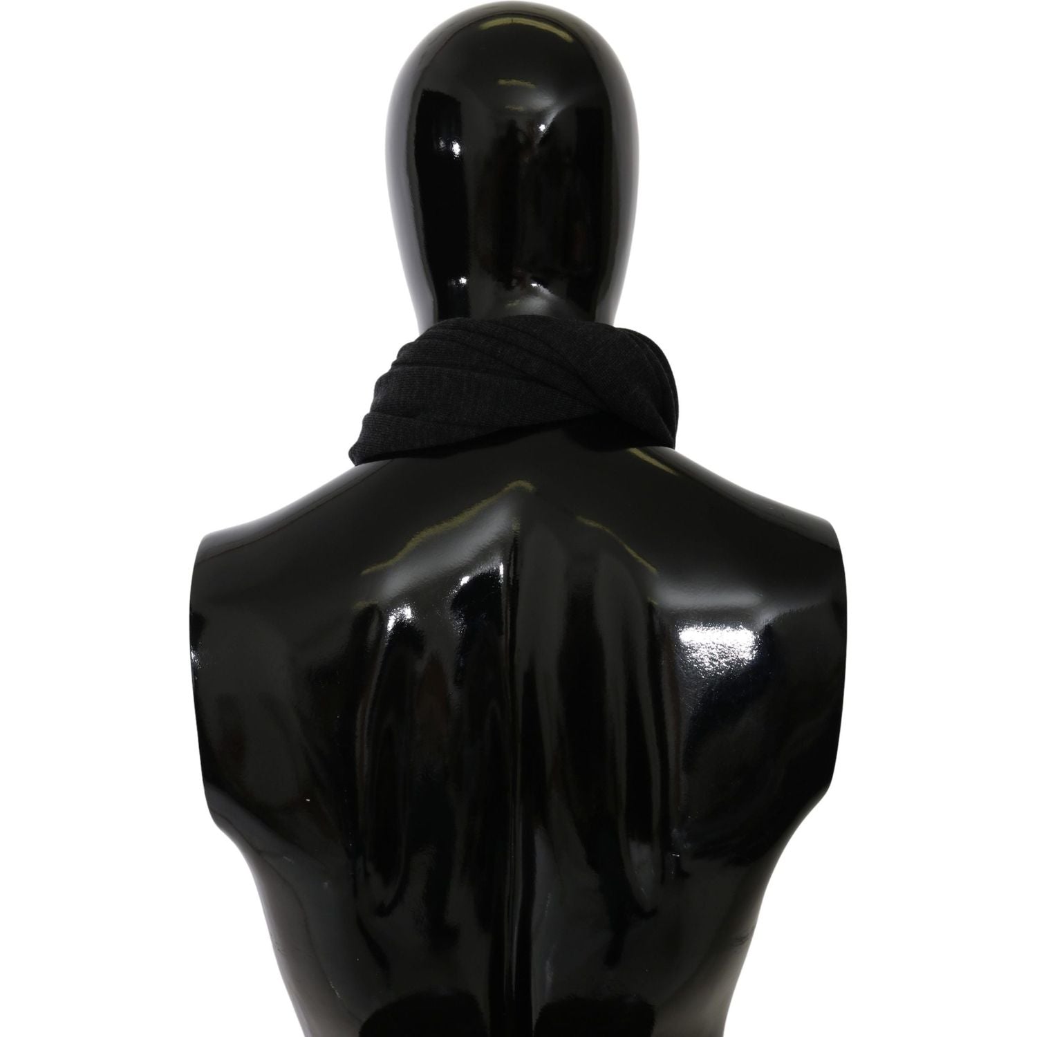 优雅纯羊毛男士刺绣围巾