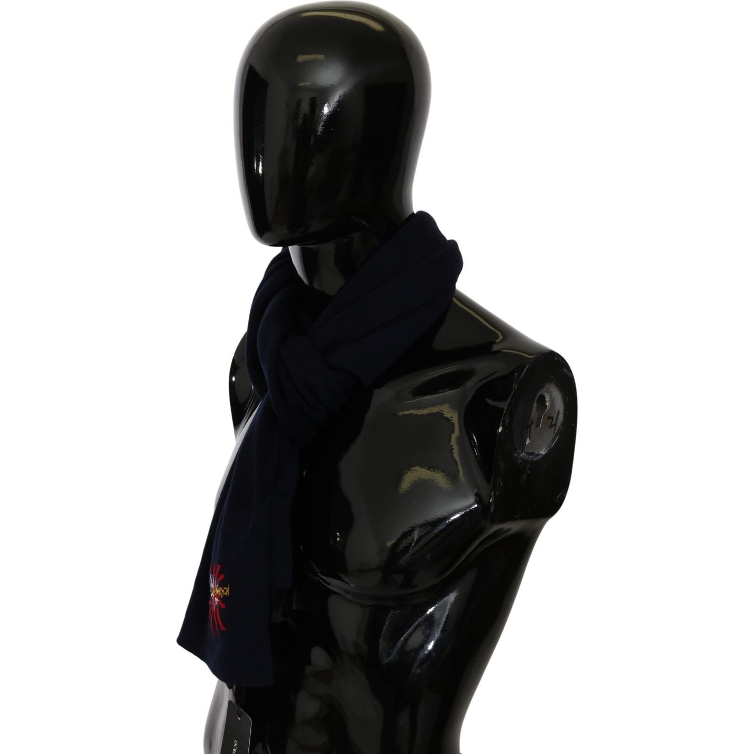 优雅纯羊毛男士围巾