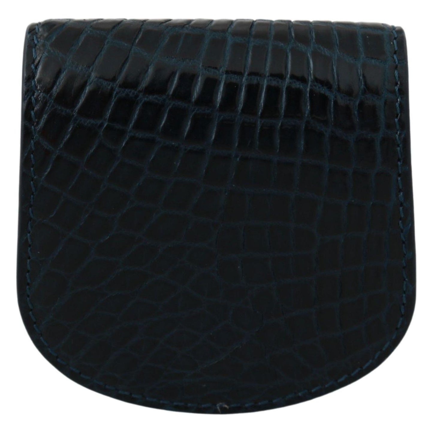 Dolce & Gabbana Blue Exotic Skins Condom Case Holder Pocket