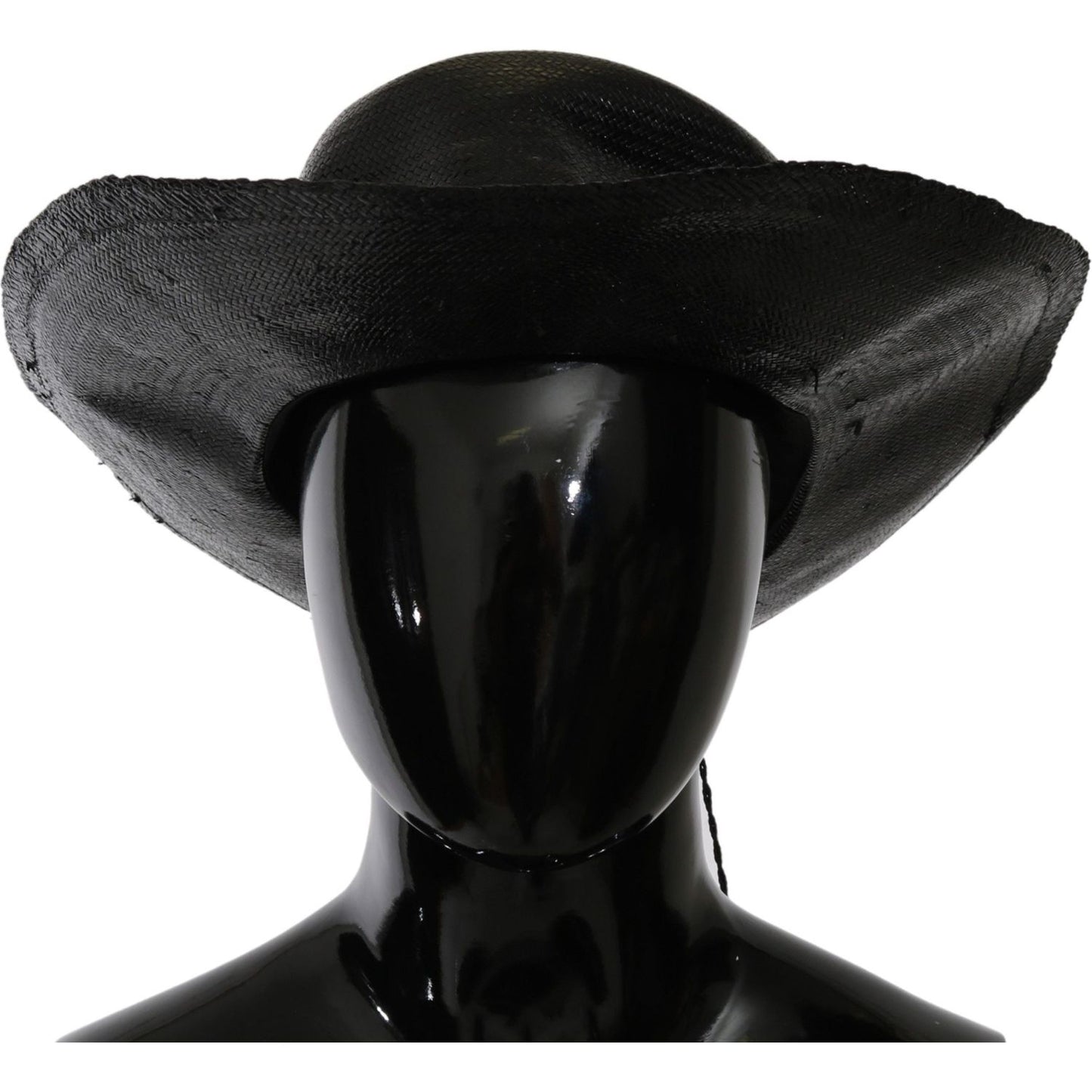 Costume National Black Wide Brim Cowboy Solid Hat
