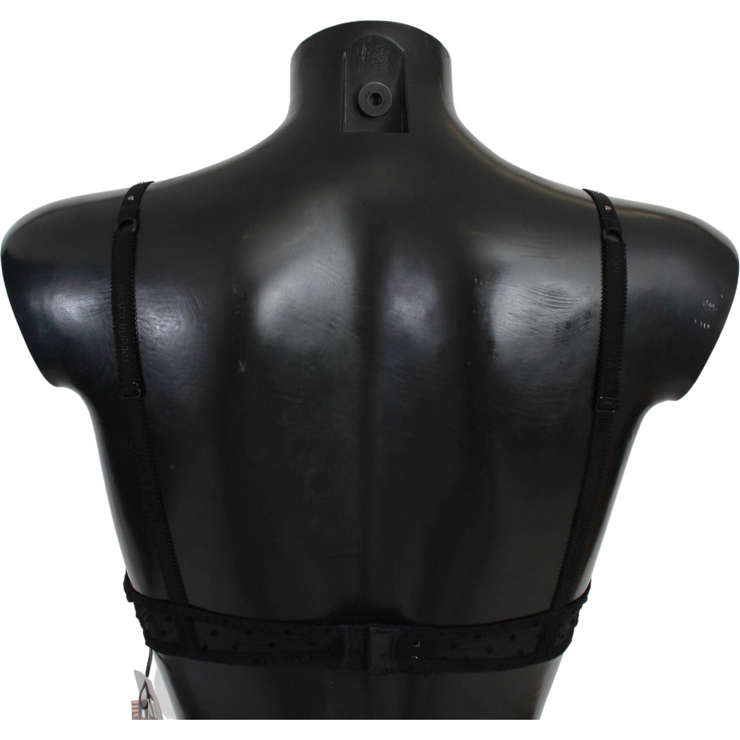 优雅黑色蕾丝聚拢文胸