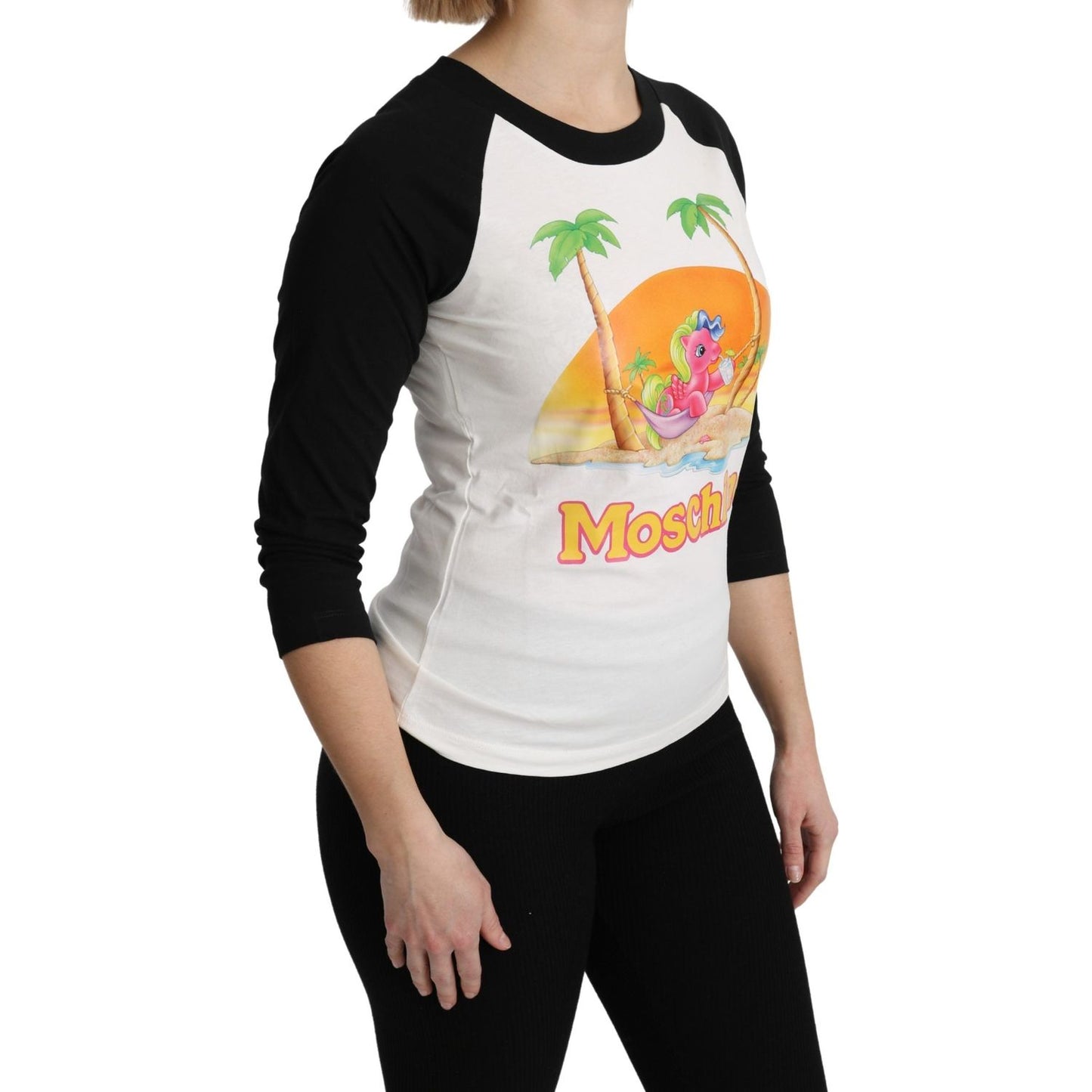 Moschino Chic My Little Pony Crew Neck Cotton Top Moschino