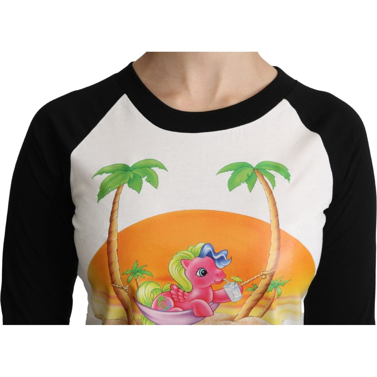 Moschino Chic My Little Pony Crew Neck Cotton Top Moschino