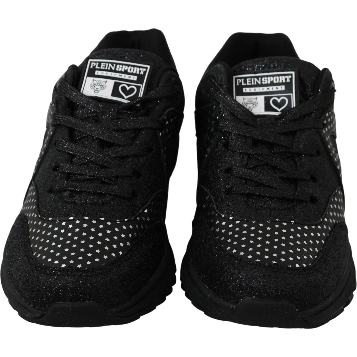 Philipp Plein Black Running Jasmines Sneakers Shoes
